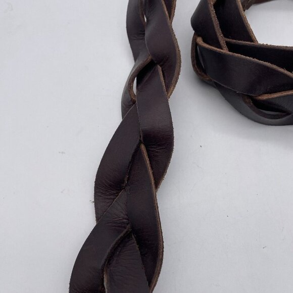 American Eagle Brown Braided Woven Belt - Picture 4 of 4